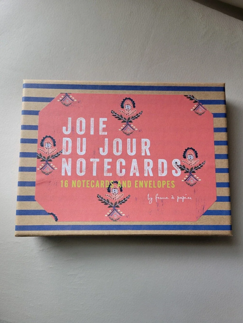 Joie du Jour Notecards 16ct NWT/NIB Cat Seto Art ~ All Occasion Greeting Cards